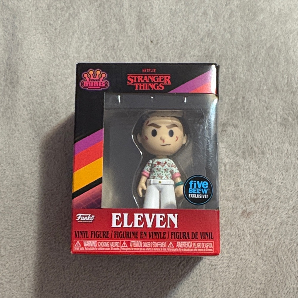 Funko Stranger Things Eleven Vinyl Figure - White and Red